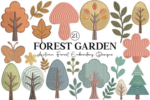 Autumn Forest Embroidery Designs: A Boutique Review