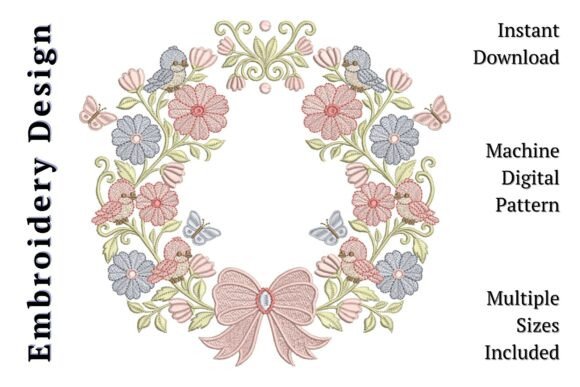 Baby Bird Floral Wreath: A Craft Fair Review