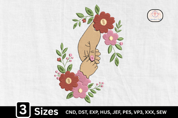 Boho Botanical Floral Hand: A Designer's Review