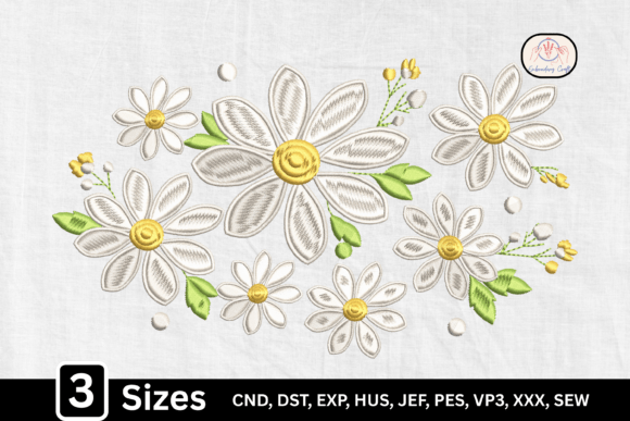 Cute Spring Daisy Flower: A Seasonal Embroidery Review