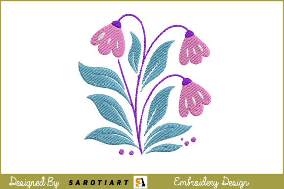 Flowers Boho Embroidery Design Review