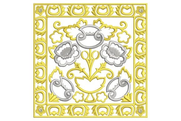 Square Flowers: A Seasonal Embroidery Design Review
