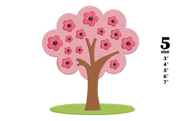 Tree with Flowers: A Seasonal Embroidery Review