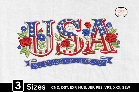 USA 250 Years of Freedom: An Embroidery Seller’s Review