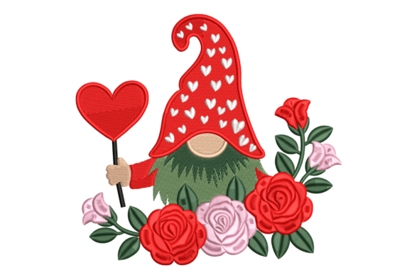 Valentine Gnome with Roses: A Designer's Review