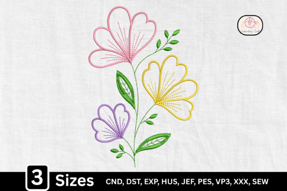 Whimsical Line Art Flower: A Designer Review